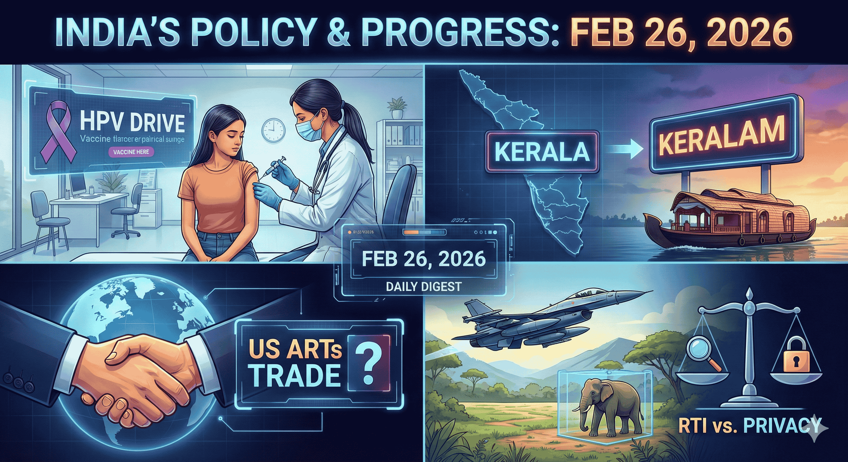 Policy, Identity, and Security: India’s Strategic Landscape (Feb 26, 2026)