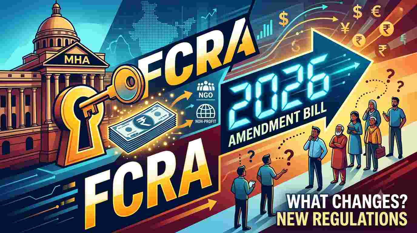 The Foreign Contribution Regulation Act (FCRA) & the 2026 Amendment Bill