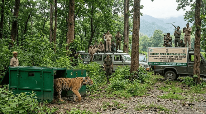 Tiger Reintroduction in Buxa Tiger Reserve